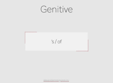 Genetive, 's:of.001